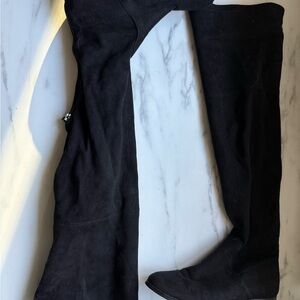 Black Over-the-Knee Women's Boots